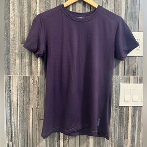 Women’s Large Purple 100%Merino Shirt